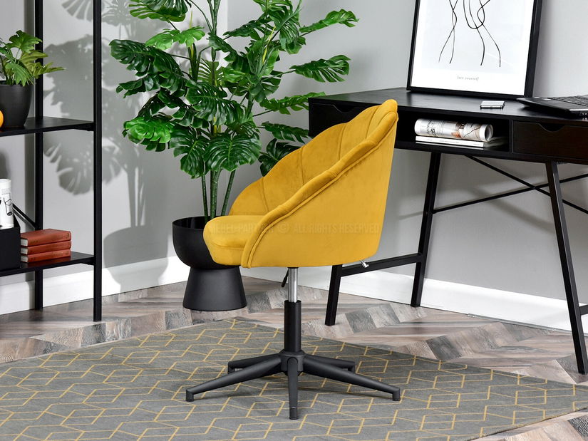 Scaun de birou Leezare (auriu)