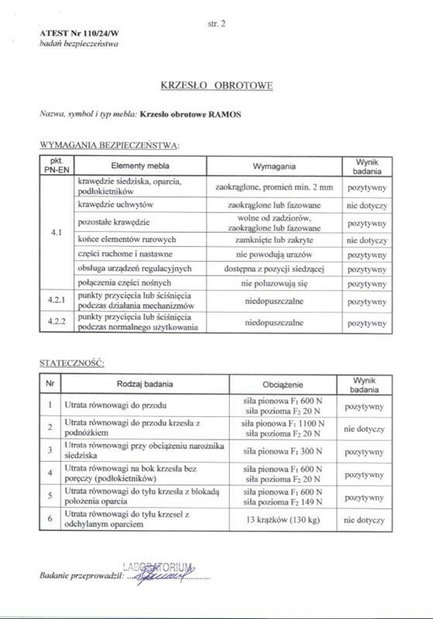 Kancelárska stolička Razmus (čierna)