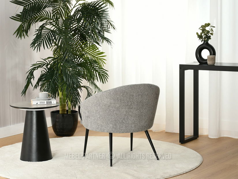 Kreslo Carma F (sivá + čierna)