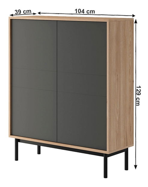 Komód Bergen BKD104