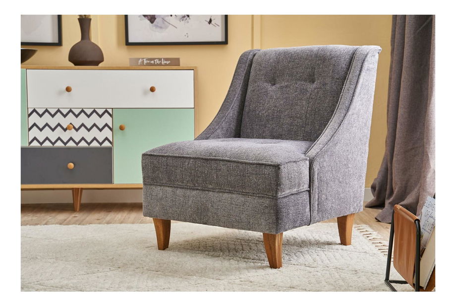 Fotoliu Eloketta (gri + Nuc)