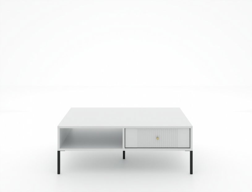 Măsuță cafea Isae 2cu (alb + Negru)