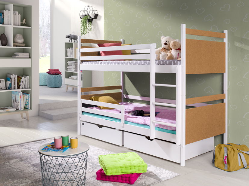 Detská posteľ 80 x 190 cm Talia (s roštom a úl. priestorom) (sawana 10)