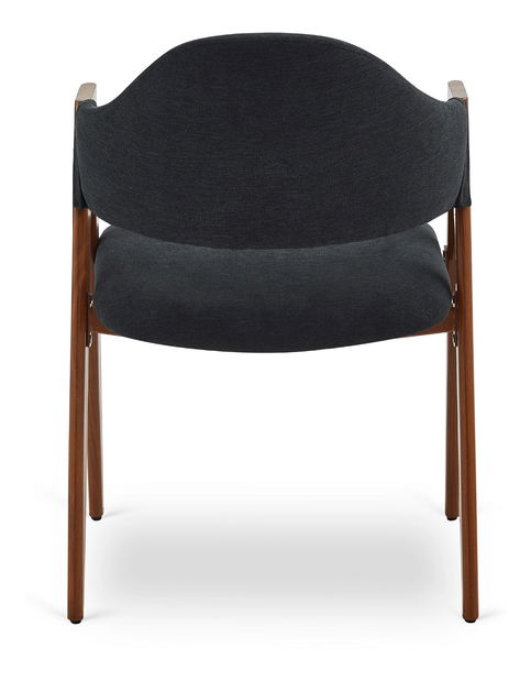 Blagovaonska stolica Renuncio (crna + orah) 