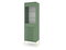 Vitrină Isae 40 (verde fumuriu + auriu)
