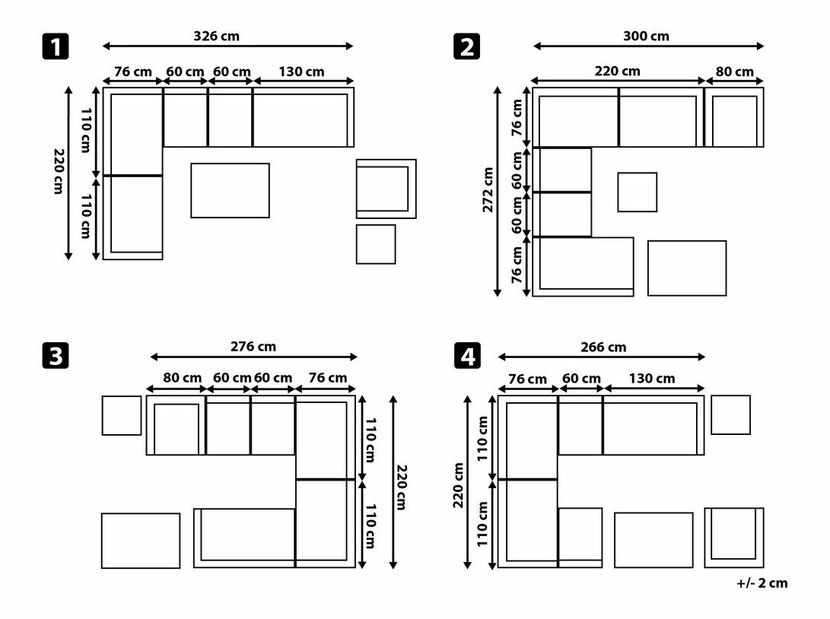 Ülőgarnitúra Xxl (világosszürke)