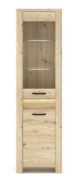 Vitrină Mindi (Stejar artisan)