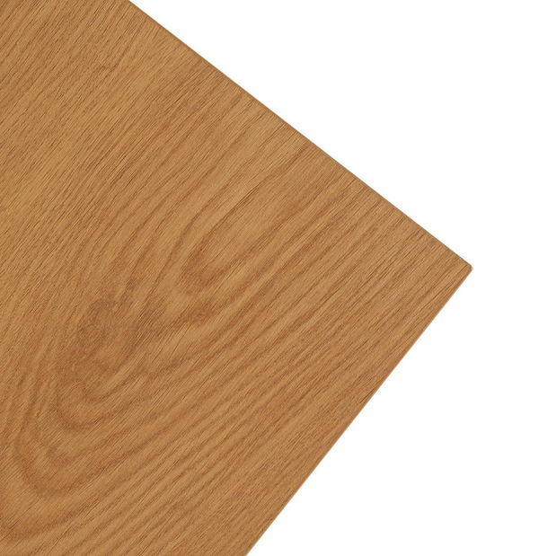 Masă de scris Reaparecio (stejar auriu + negru) 