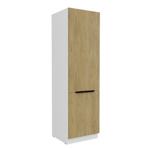 Kuhinjski ormarić za namirnice Carminia 60 DK-210 2F (hrast cremona + bijela)