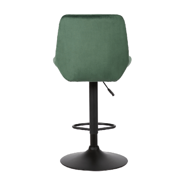 Scaun tip bar Clota (verde)