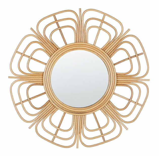 Nástenné zrkadlo Pasza (béžová)