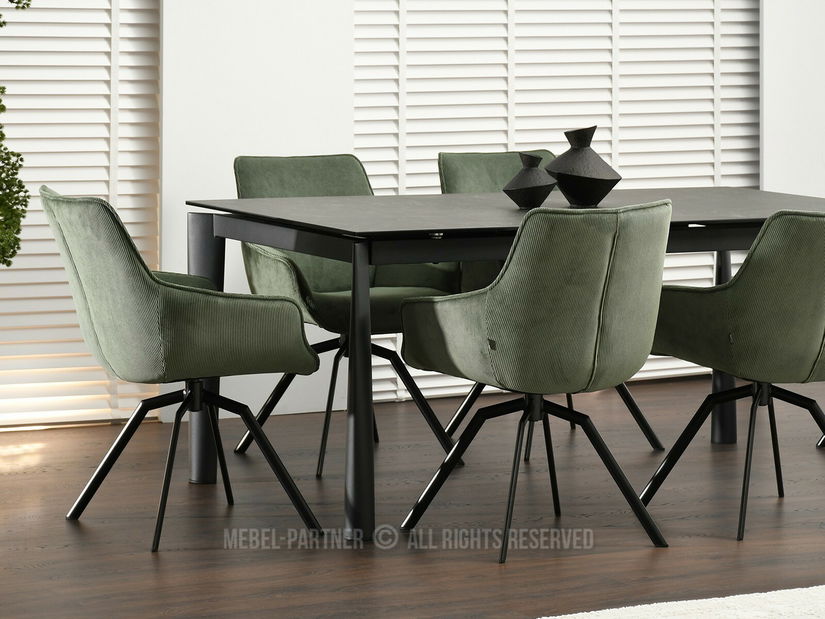 Scaun Liam (verde + negru)