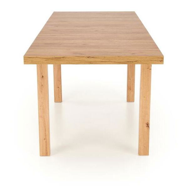 Masă de sufragerie extensibilă 102-142 cm Ralllon (stejar craft) (pentru 4 6 persoane)