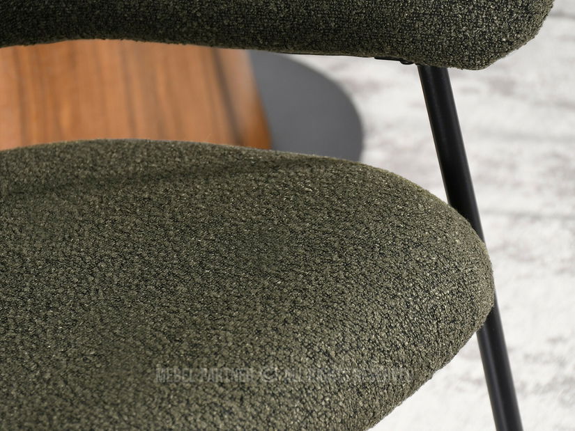 Scaun sufragerie Exigente (verde + negru)