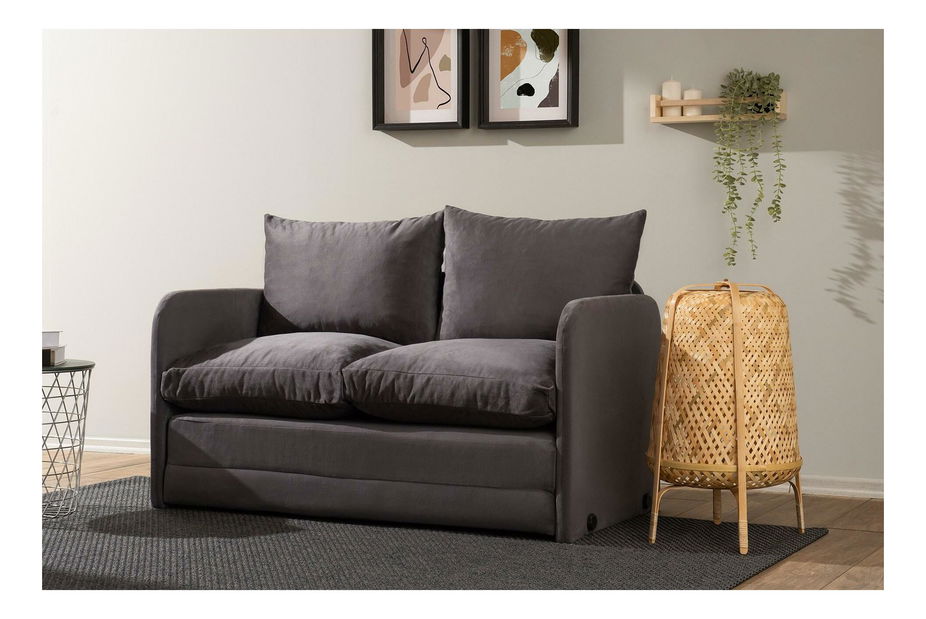 Széthúzható kanapé Sagoretti (szürke)