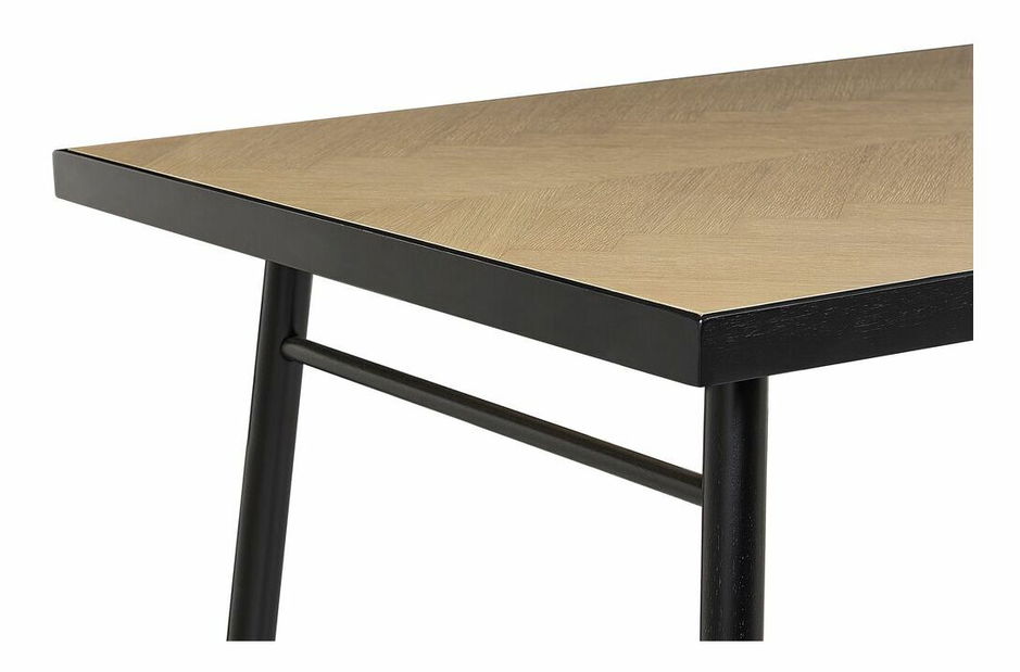 Masă de sufragerie Ivoza (lemn deschis)