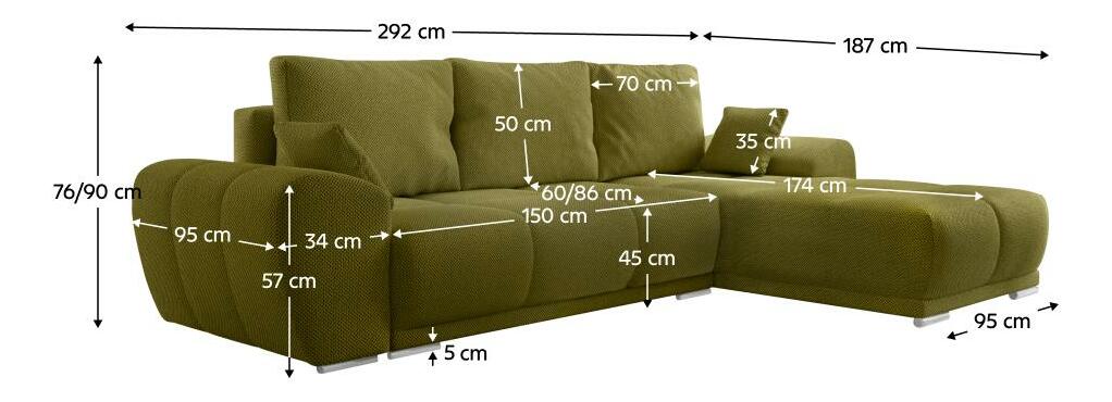 Colțar de grădină Kermit (măslin)