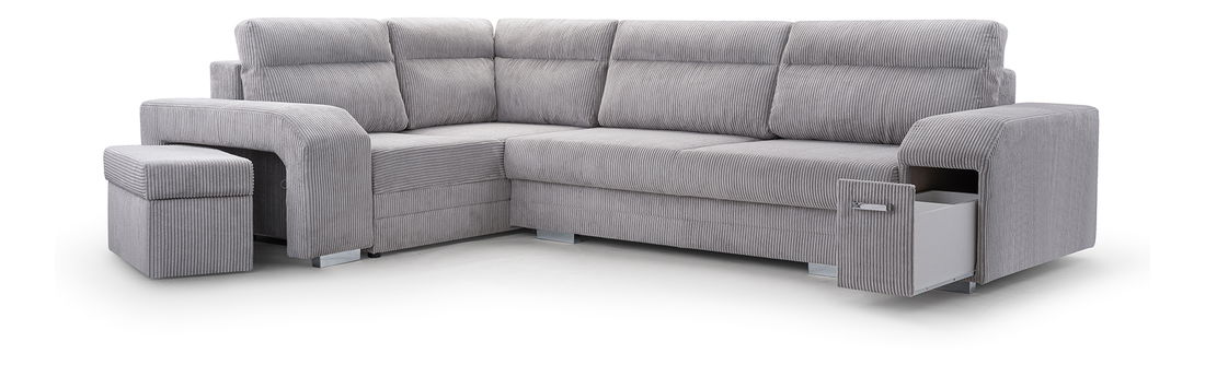 Kutna garnitura Alfredo (bež) (L) 