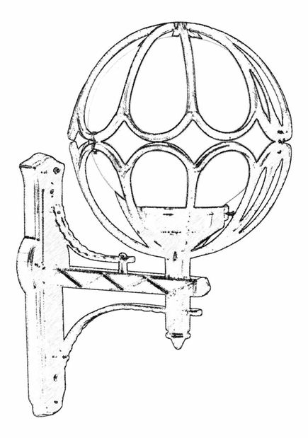 Vonkajšie nástenné svietidlo Avie (čierna + biela)