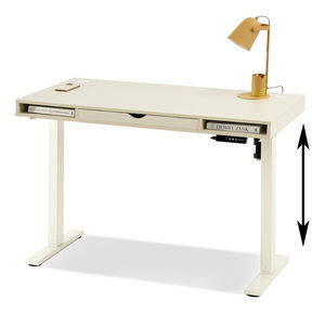 Masă PC cu înălțime reglabilă Occott 120 (crem)