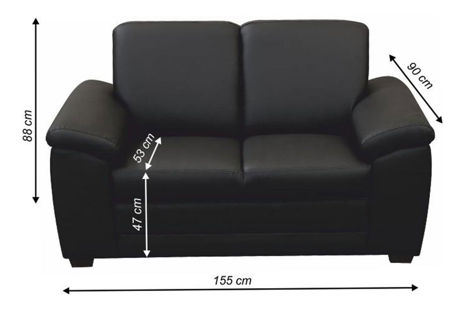 Kétszemélyes kanapé Zrim *kiárusítás