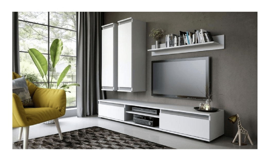 Obývacia stena Rekia (biela)