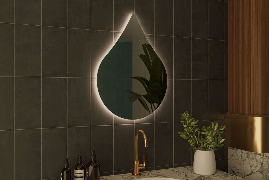 Zrkadlo Dami (biela)