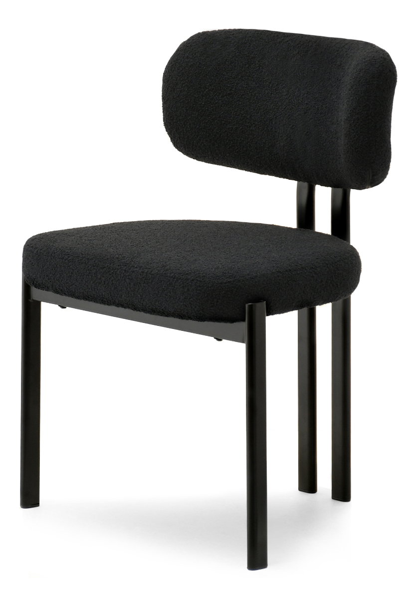 Jedálenská stolička Kuroyedov (čierna)