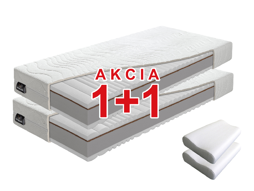 Penový matrac Benab King 200x70 cm (T3/T5) *AKCIA 1+1 *výpredaj