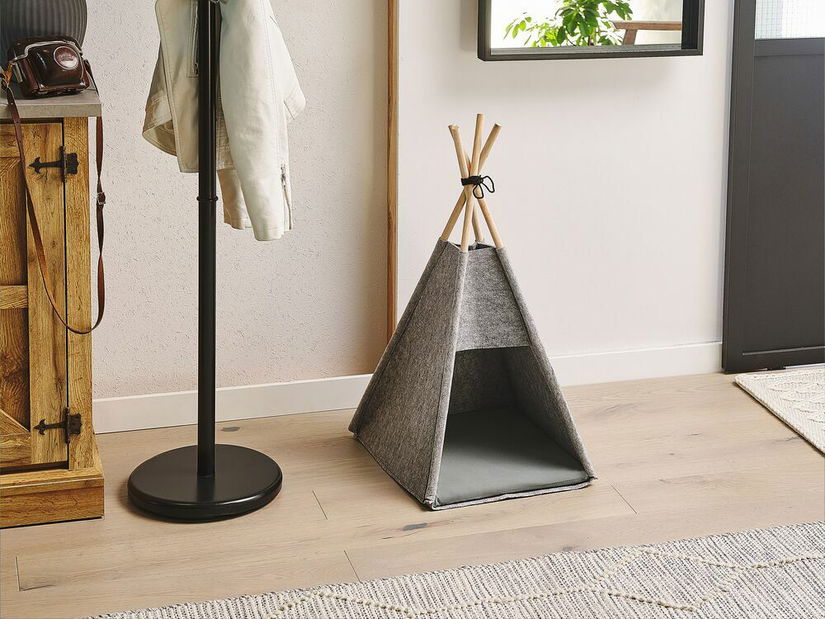 Pelech teepee Uriel (sivá) 