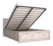 Pat matrimonial160 cm s Raftmi Jolene (castan nairobi) ( cu somieră)