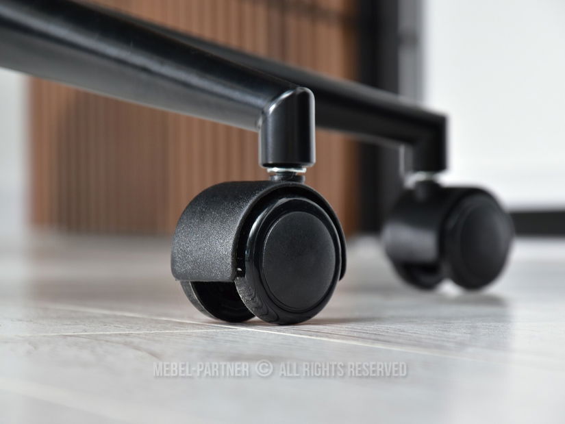 Scaun Henro (nuc închis + negru)