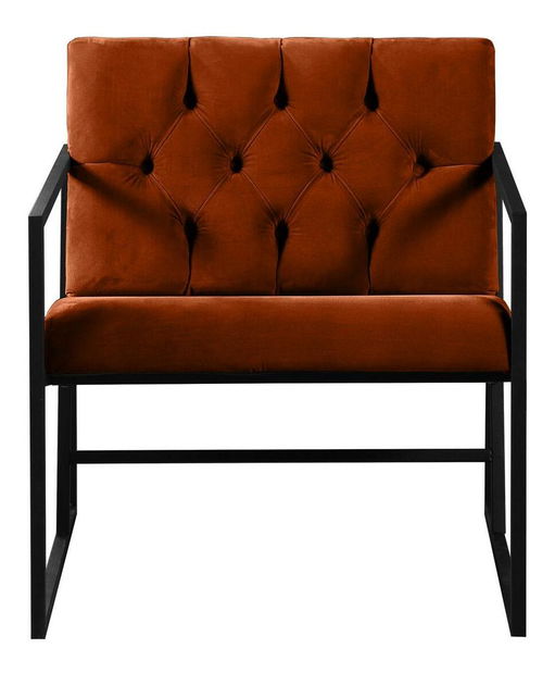 Fotoliu Oslanossi (cărămiziu + negru)