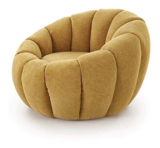 Relaxačné kreslo Gasparo 2 (horčicová)
