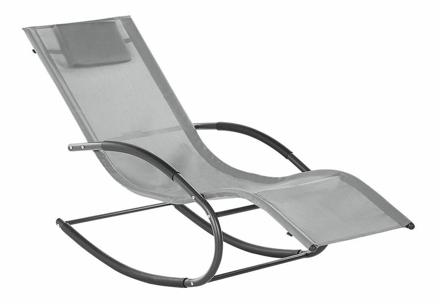 Záhradné hojdacie lehátko Carro (svetlosivá)