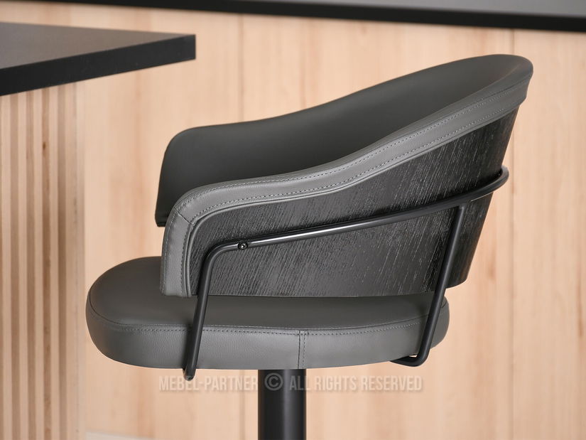 Stolička Horatio (grafit + čierna)