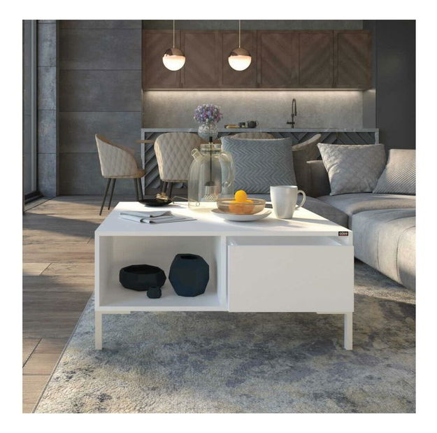 Stolić za kavu Salome 6 (dijamant bijela)