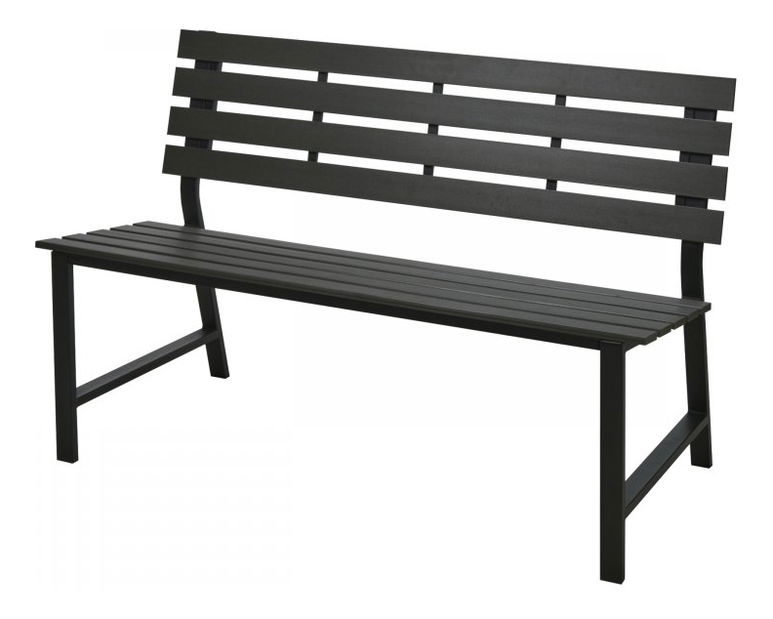 Bancă de grădină Ketaka (antracit) 