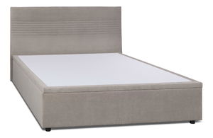 Franciaágy 160 cm Reiteradas (bézs) (ágyráccsal) (tárolóhellyel)