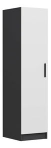 Ormar za garderobu Mintenker (bijela + antracit)