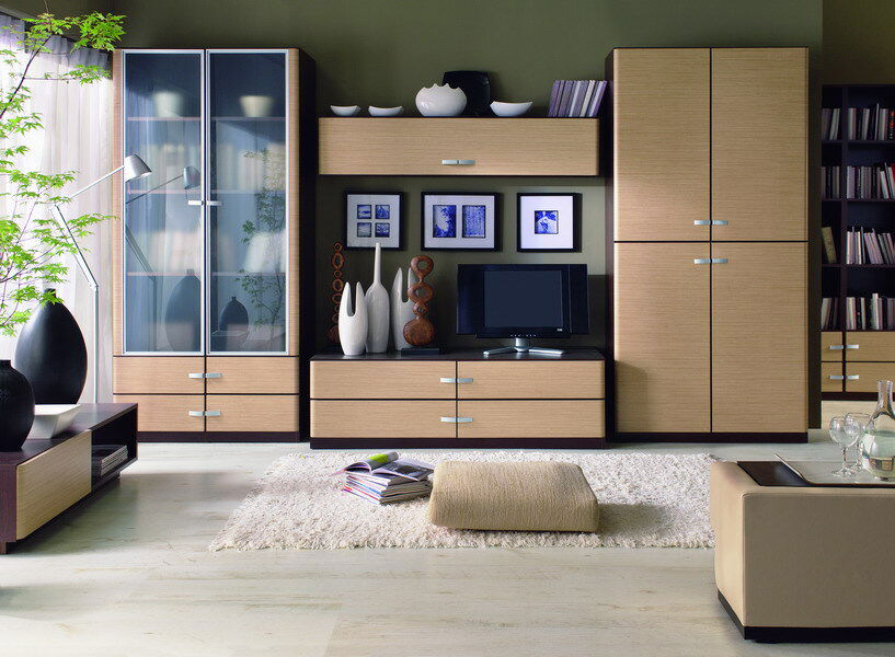 Vitrína BRW CLIPPER KOM4D-4W