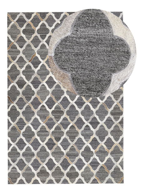 Tepih 140x200 cm RONOL (tamnosiva)