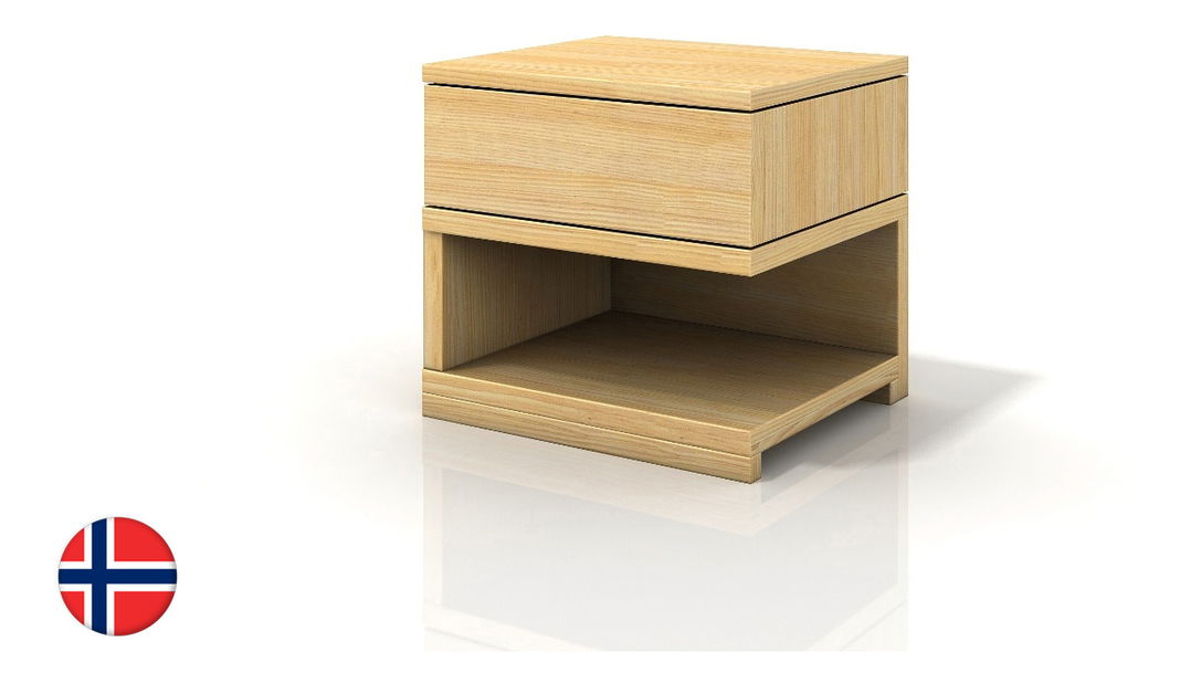 Nočný stolík Naturlig Lekanger (borovica) (P)