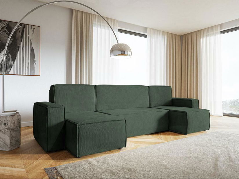 Colțar Copenhagen L (pădure verde)