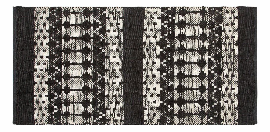 Szőnyeg 80 cm Sakura (fekete)