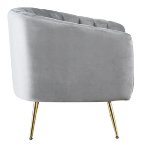 Dizajnerska fotelja Bagie (siva)