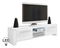 TV asztal/szekrény Helix (fehér + fényes fehér)