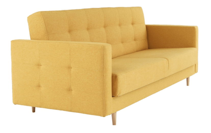 Háromszemélyes kanapé Armendia (mustár)