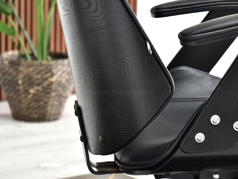 Kreslo Franc (čierna + antic)