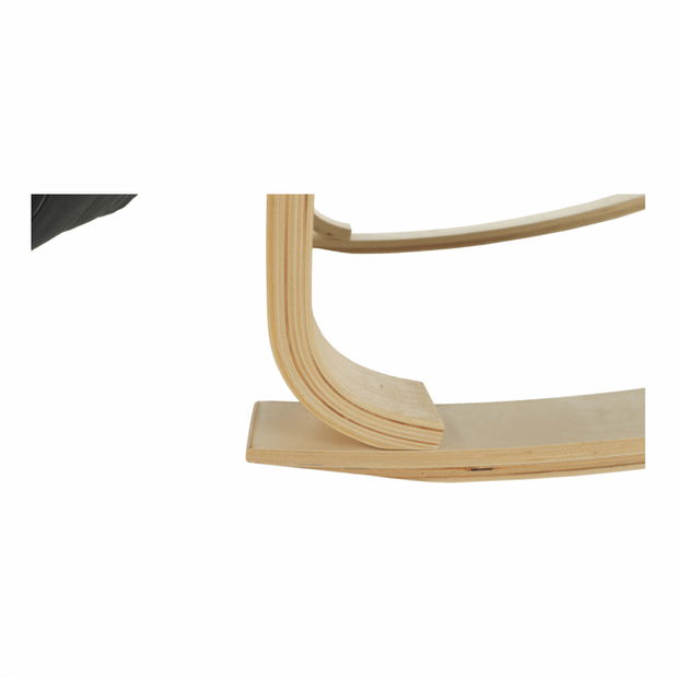 Hojdacie kreslo Runde (sivá + breza)